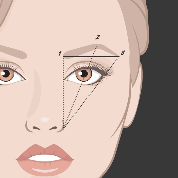 How to shape your brows at home. Makeup tips. Perfect eyebrow shape for your face.