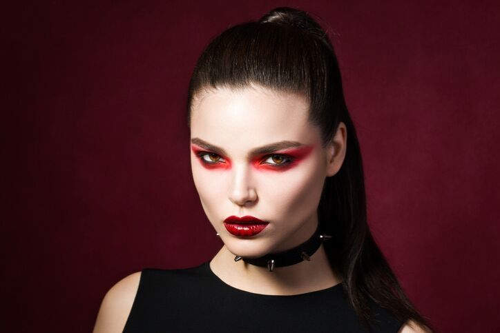 Halloween makeup ideas - Fierce vampire look