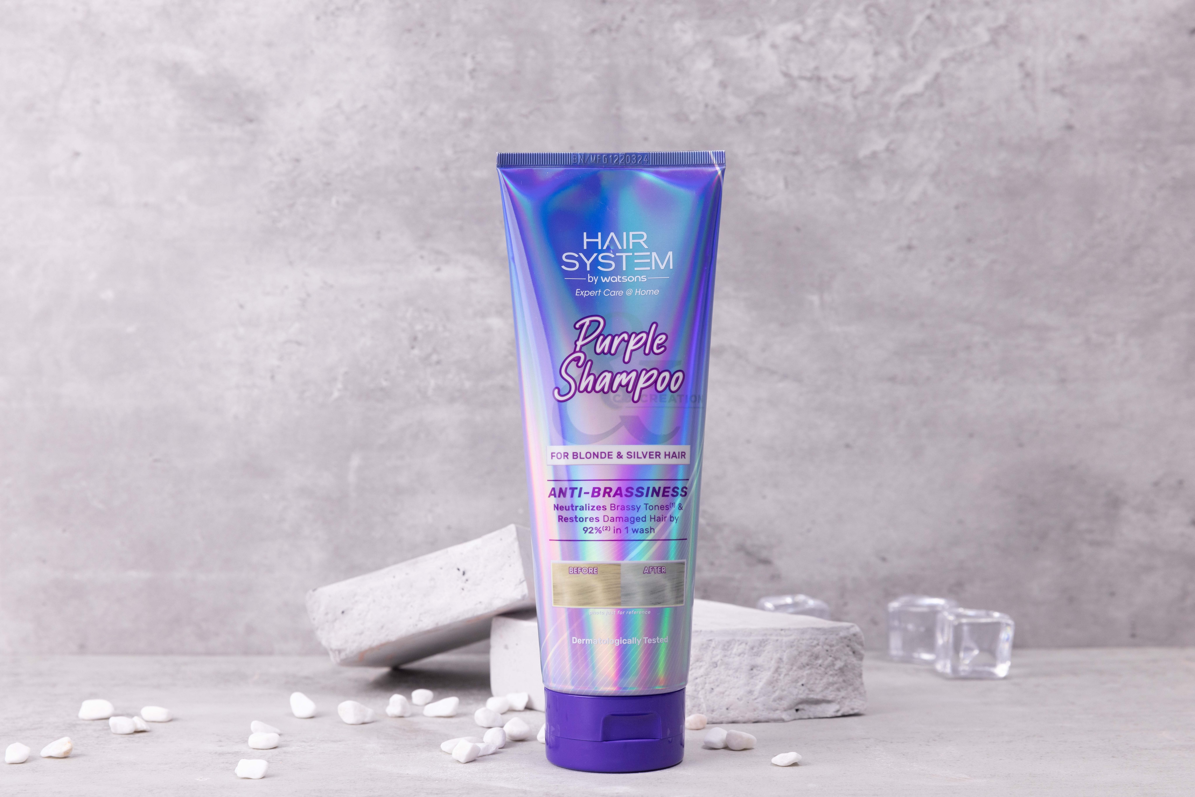 Hair System by Watsons Anti Brassiness Purple Shampoo 