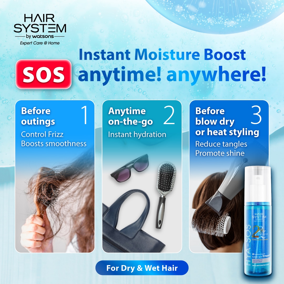 Hair System by Watsons HYA-SOS Hair Booster Serum 