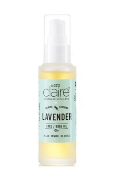 CLAIRE ORGANICS, Massage Oil 