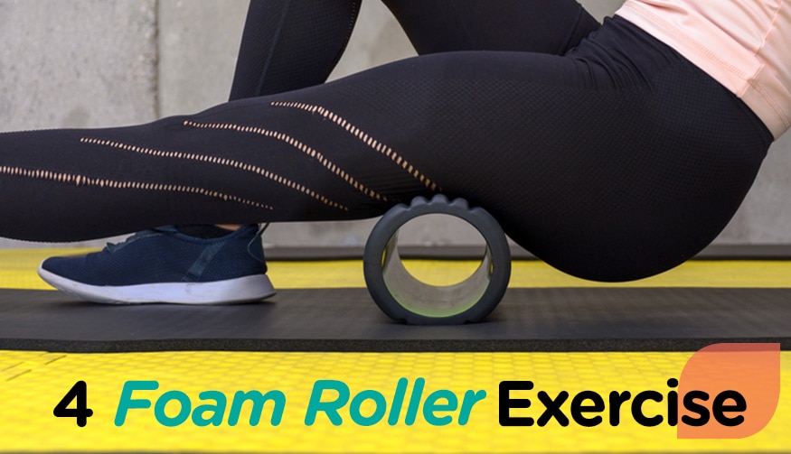 4 Exercises for foam roller