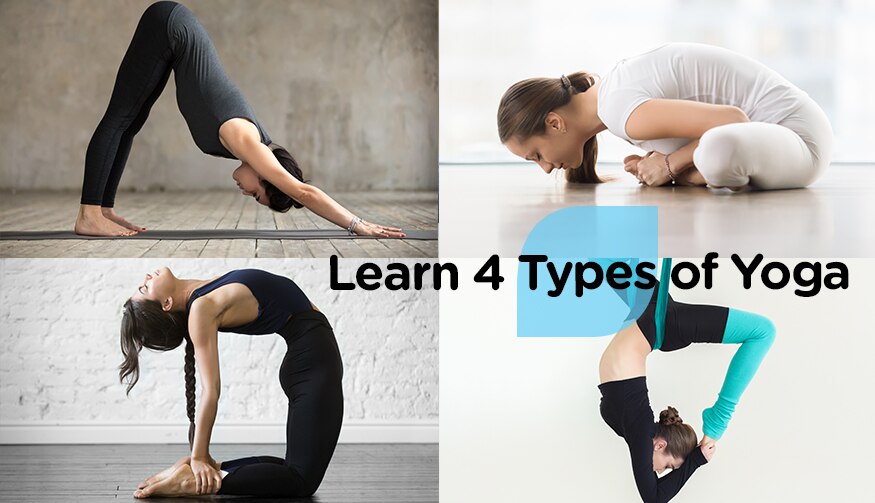 Learn four types of yoga