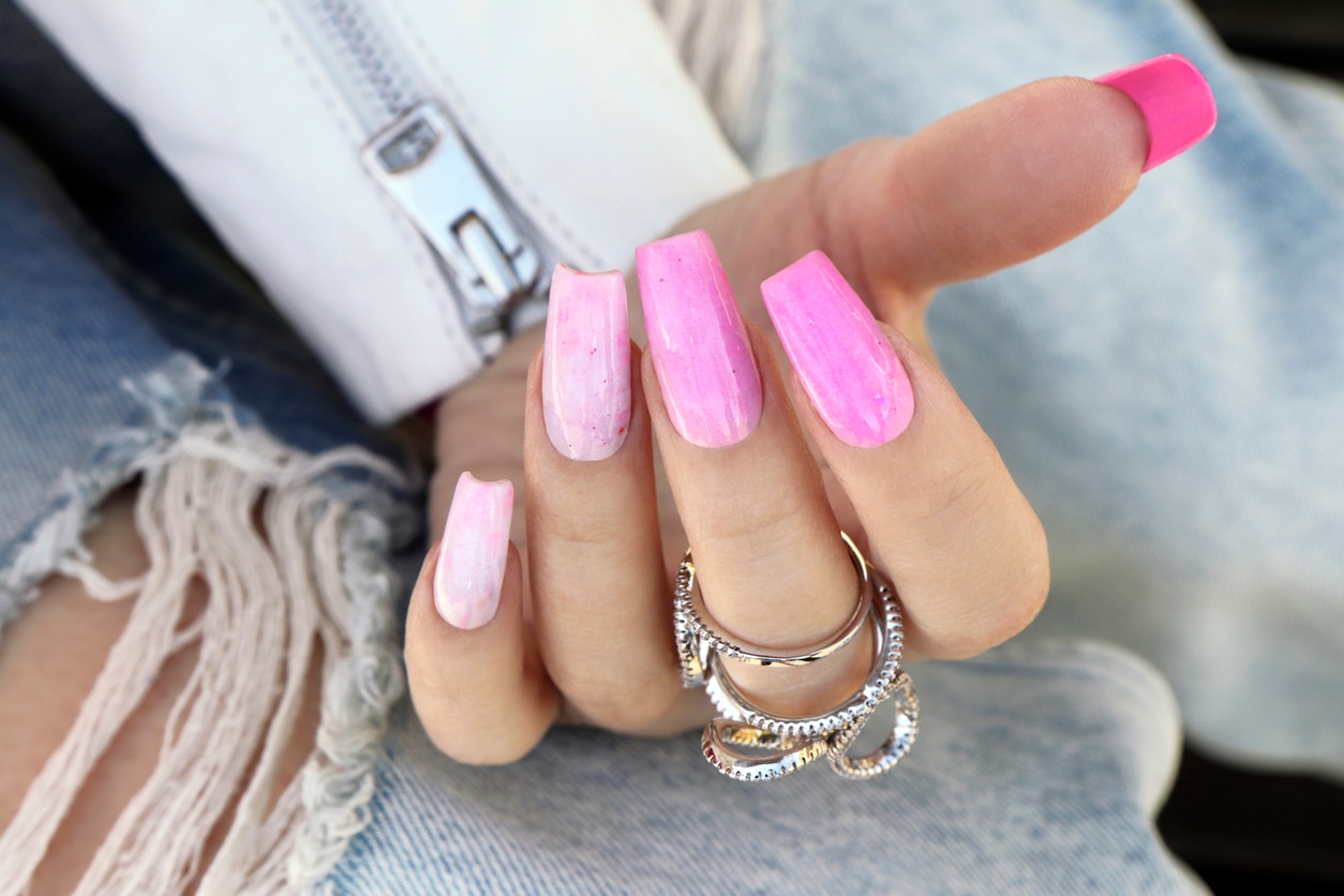 On Trend Nail Colours: Barbiecore