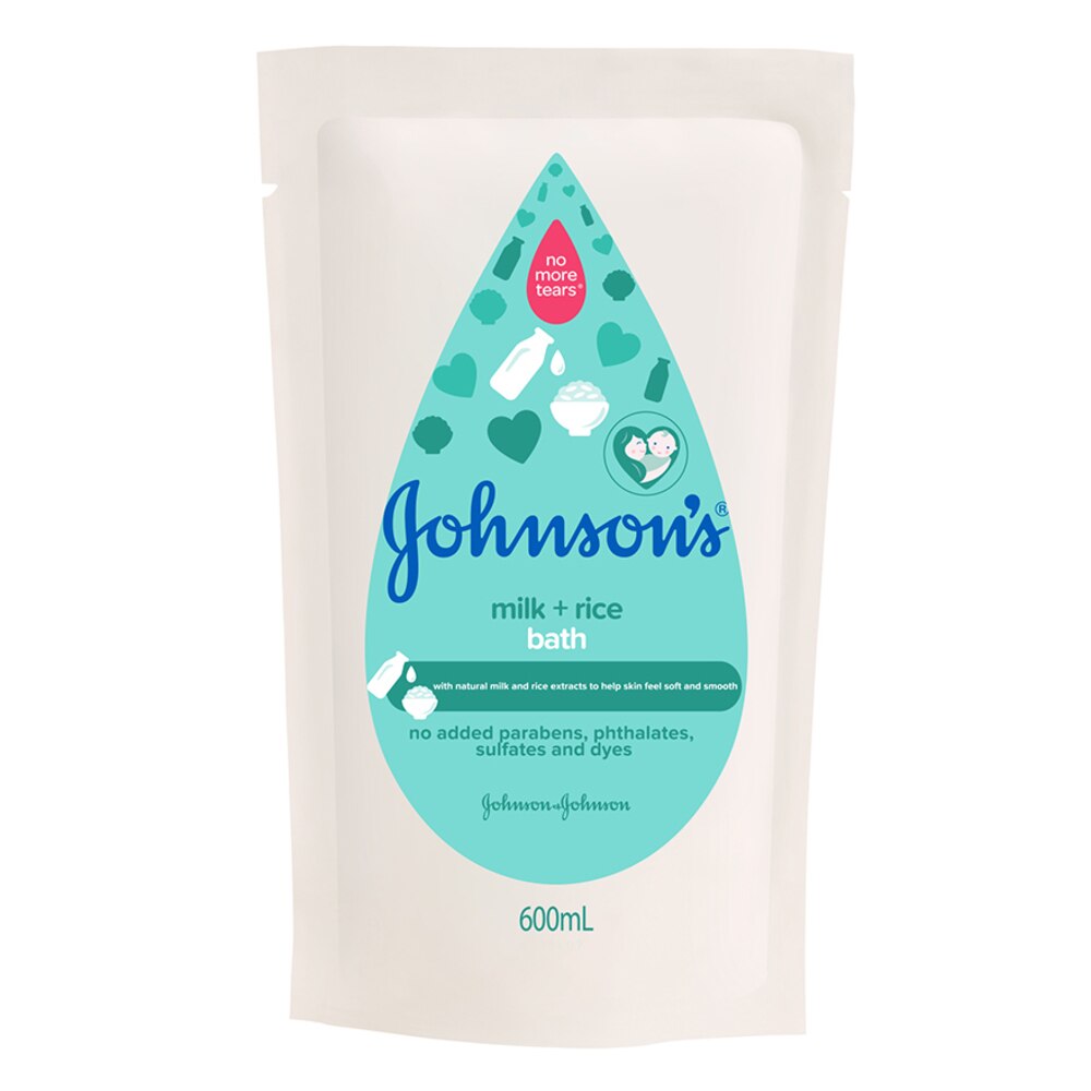 Refill 600ml watsons JOHNSON'S, Baby Milk Bath Refill 600ml | Watsons Malaysia