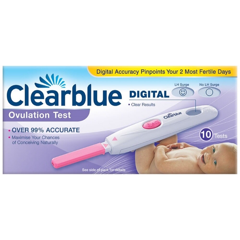 CLEARBLUE, Digital Ovulation Test 10's