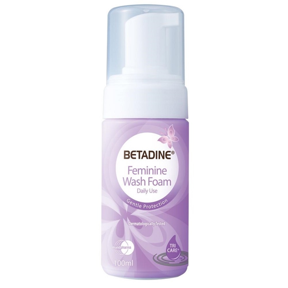 Betadine Feminine Wash Foam Pump 100ml Watsons Malaysia