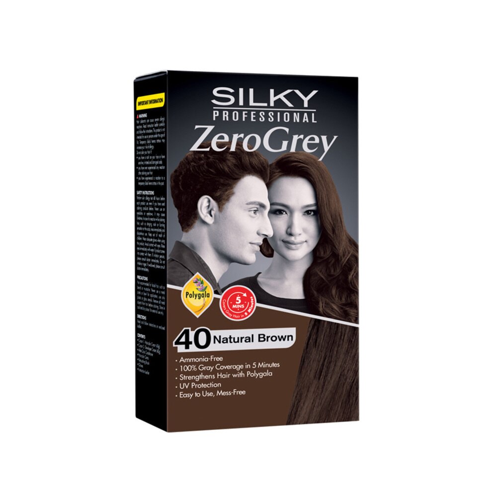 SILKY, Hair Color Zerogrey Natural Brown 1s | Watsons Malaysia SILKY, Hair Color Zerogrey Natural Brown 1s | Watsons Malaysia