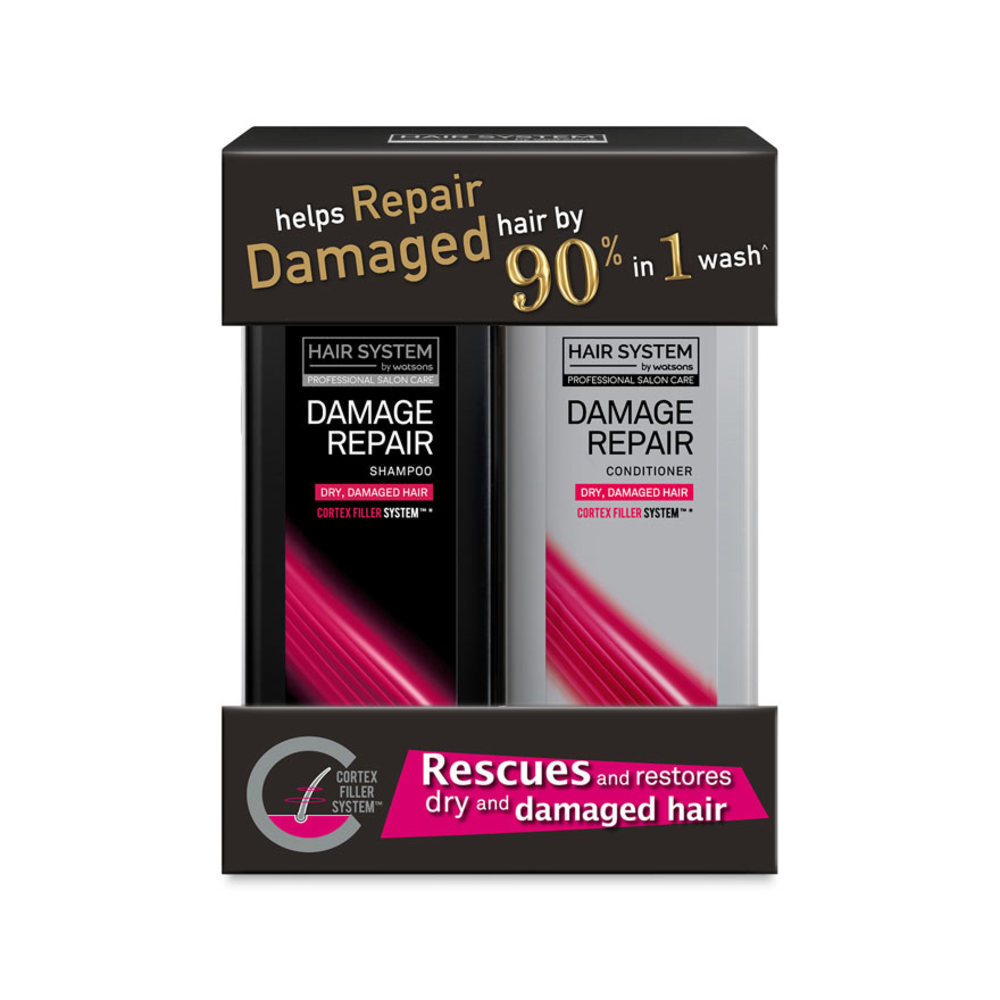 Hair System By Watsons Hair System By Watsons Damage Repair Set Watsons Malaysia