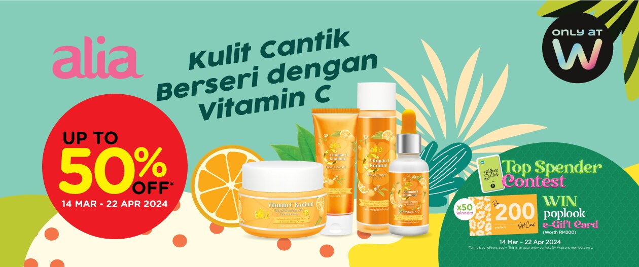Alia | Watsons Malaysia