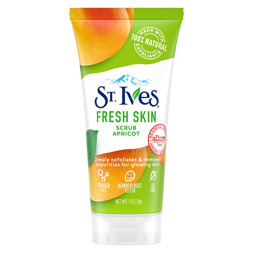 St Ives Fresh Skin Apricot Scrub 28g Watsons Malaysia
