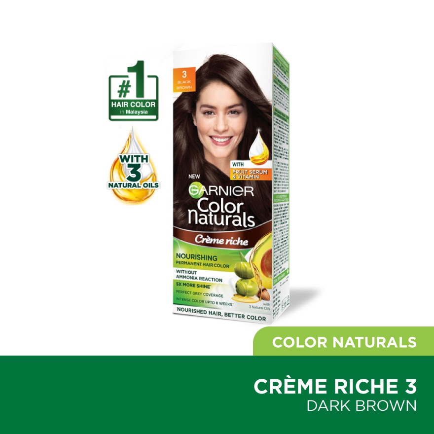 GARNIER HAIR COLOR, Color Naturals Intense Red 1's | Watsons Malaysia GARNIER HAIR COLOR, Color Naturals Intense Red 1's | Watsons Malaysia