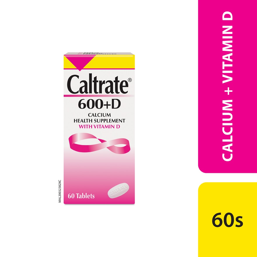 CALTRATE, 600+D Calcium with Vitamin D 60s | Watsons Malaysia CALTRATE, 600+D Calcium with Vitamin D 60s | Watsons Malaysia