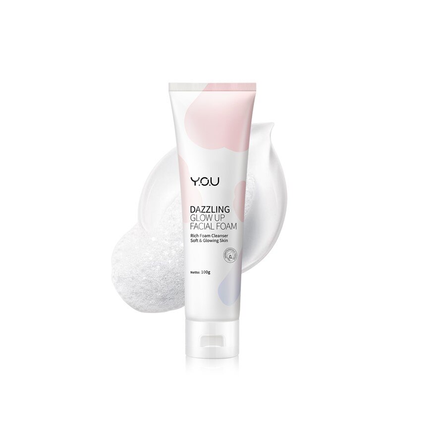Y.O.U, Dazzling Glow Up Facial Foam 100g | Watsons Malaysia