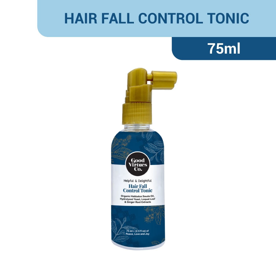 GOOD VIRTUES CO, Hair Fall Control Tonic 75ML | Watsons Malaysia GOOD VIRTUES CO, Hair Fall Control Tonic 75ML | Watsons Malaysia