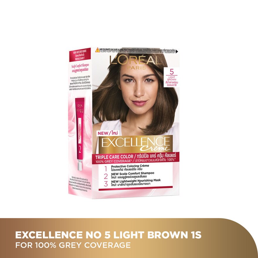 EXCELLENCE, Excellence Creme Natural Light Brown 05 | Watsons Malaysia EXCELLENCE, Excellence Creme Natural Light Brown 05 | Watsons Malaysia