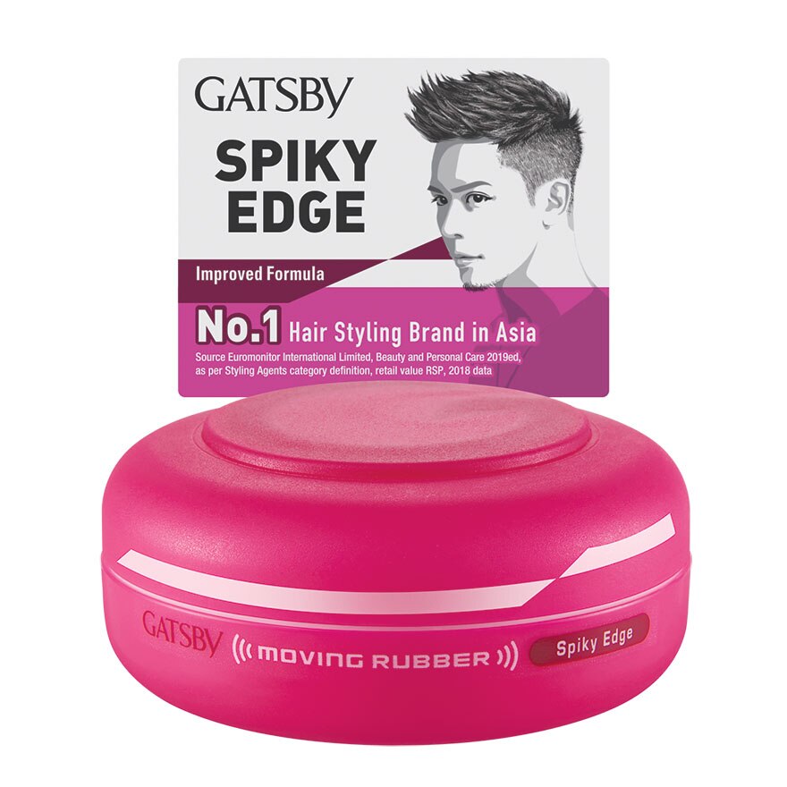 GATSBY, Moving Rubber Spiky Edge 80g | Watsons Malaysia GATSBY, Moving Rubber Spiky Edge 80g | Watsons Malaysia