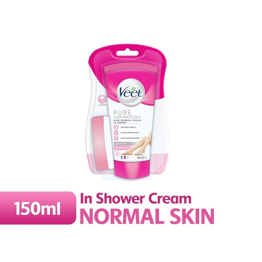 VEET, In Shower Hair Remover Cream Normal Skin 150ml | Watsons Malaysia VEET, In Shower Hair Remover Cream Normal Skin 150ml | Watsons Malaysia