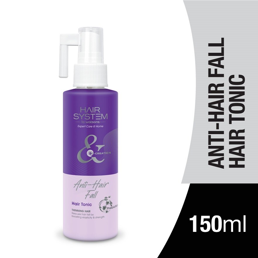 HAIR SYSTEM BY WATSONS, Anti-Hair Fall Hair Tonic 150ml | Watsons Malaysia HAIR SYSTEM BY WATSONS, Anti-Hair Fall Hair Tonic 150ml | Watsons Malaysia