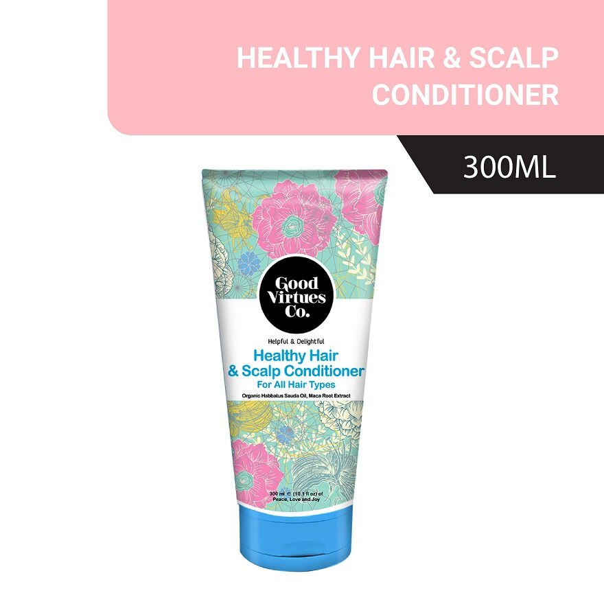 GOOD VIRTUES CO, Healthy Hair & Scalp Conditioner 300ml | Watsons Malaysia GOOD VIRTUES CO, Healthy Hair & Scalp Conditioner 300ml | Watsons Malaysia
