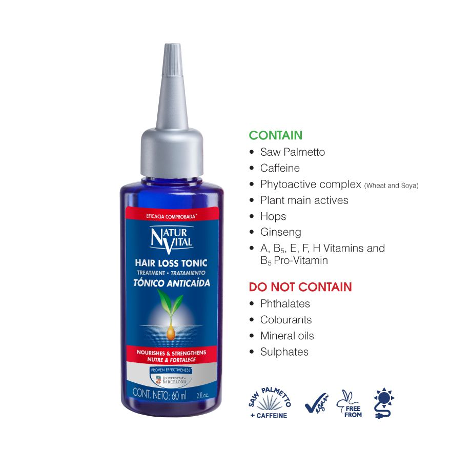 NATURVITAL, Hair Loss Tonic Treatment 60ML | Watsons Malaysia NATURVITAL, Hair Loss Tonic Treatment 60ML | Watsons Malaysia