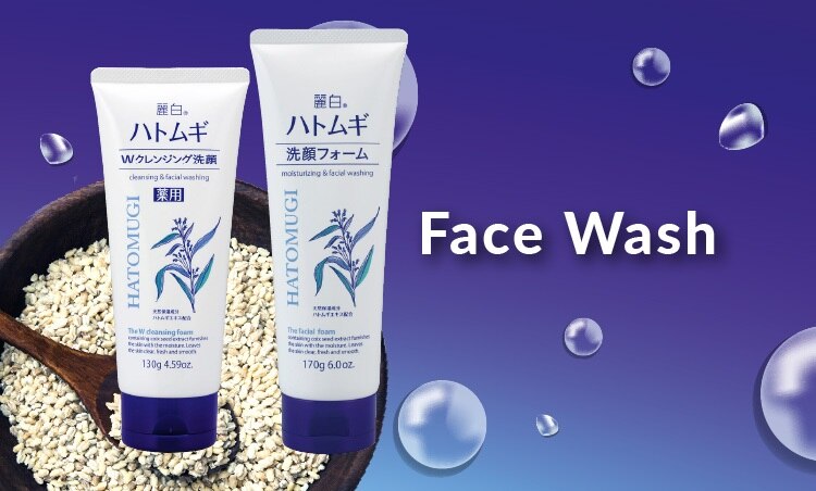 reihaku hatomugi range banner - face wash.jpg