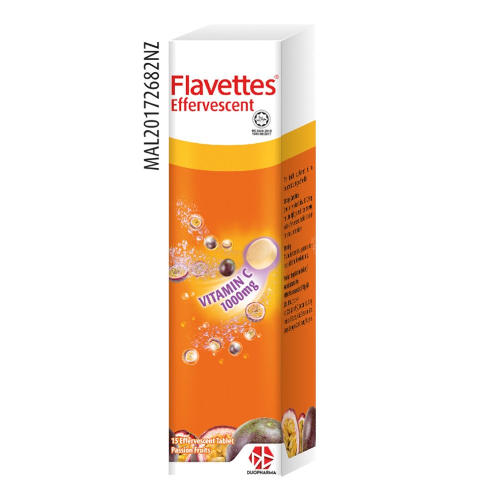 Flavettes Effervescent Vitamin C 1000mg Passion Fruits 15 S Watsons Malaysia Flavettes Effervescent Vitamin C 1000mg Passion Fruits 15 S Watsons Malaysia